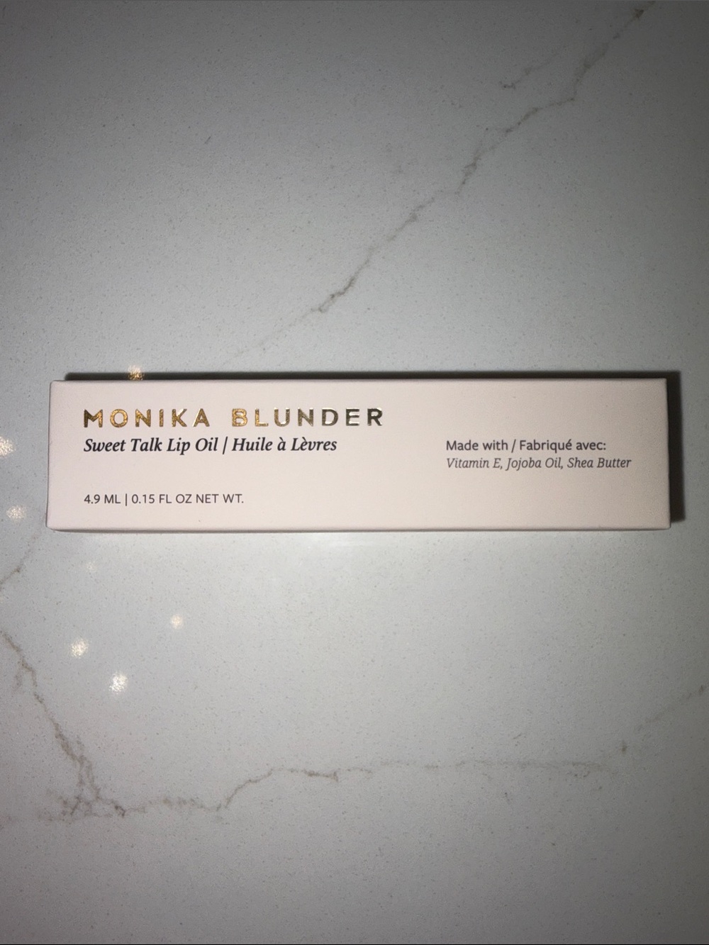 Monika Blunder Sweet Talk Lip Oil - Feige